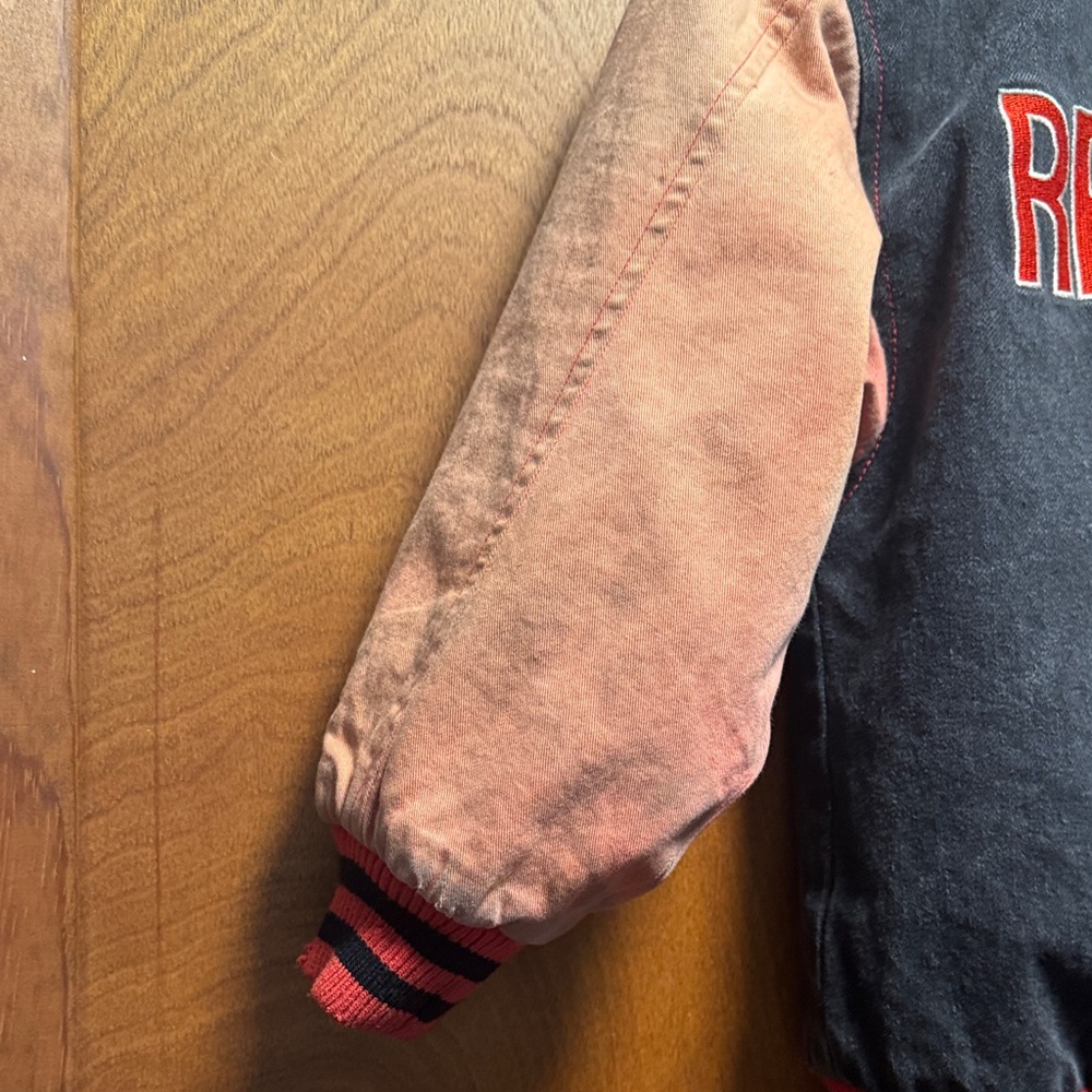 Authentic Vintage Red Wings Kids Jean Jacket - Picture 16 of 16